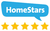 HomeStars 5-star rating logo